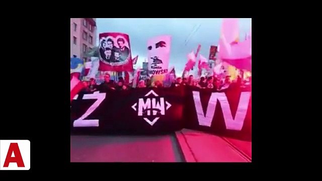 Polonya’da Bağımsızlık Bayramı kutlamaları ırkçı gösteriye dönüştü