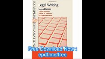 Examples & Explanations Legal Writing, Second Edition (Examples and Explanations)