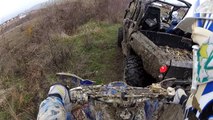 Trail ride in Romania with Bex Team 02.12.new on quad, atvs and UTV, part.I