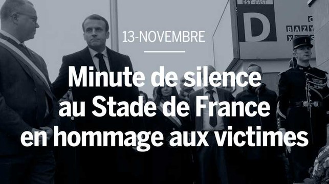 Minute de silence au Stade de France en hommage aux victimes du 13-novembre