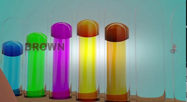 Learn Colors for Children with Baby Wooden Trucks Toys Vehicles 3D Kids Toddler Learning Educational