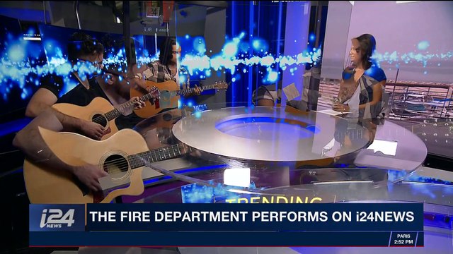 TRENDING | The Fire Department performs on i24NEWS | Monday, November 13th 2017