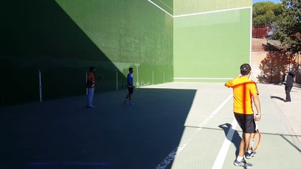 Frontenis honor Pegaso vs Molareño 3ª partida set 1