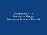 Symphonie 41-3 Menuetto- Allegro (Wolfgang Amadeus Mozart)