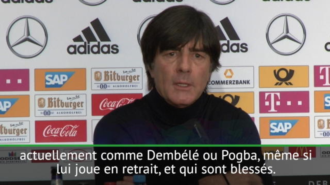 Amical - Low : "Deschamps sait ce qu'il fait avec Benzema"