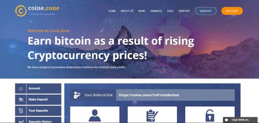 CoineZone - New Cloud Mining site Nov 4th 2017 / 12% DAILY FOR 12 DAYS / 157% AFTER 12 DAYS