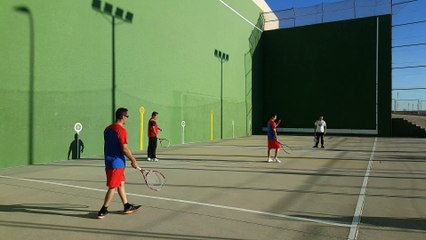 Frontenis 3ª división Rivas vs Morata 1ª partida set 1