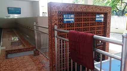 Ajaib Mata air di dalam kawasan masjid