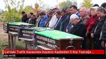 Çal'daki Trafik Kazasında Hayatını Kaybeden 5 Kişi Toprağa Verildi - Denizli