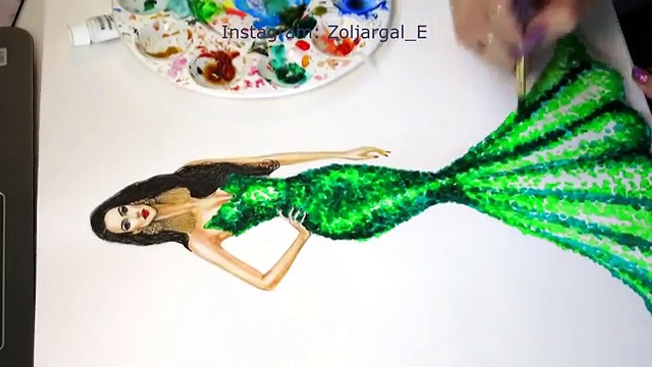 Fashion Illustration Compilation 2017 from Zoljargal_E