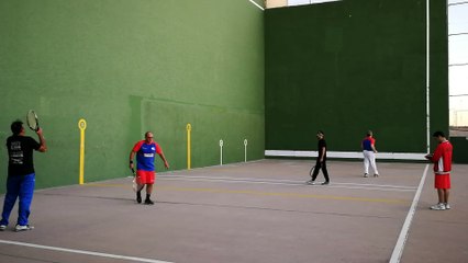 Frontenis 3ª división Rivas vs Morata 2ª partida