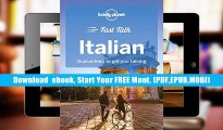 Premium Book Lonely Planet Fast Talk Italian (Phrasebook) Lonely Planet Full book