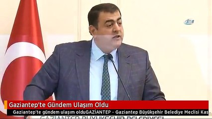 Gaziantep'te Gündem Ulaşım Oldu
