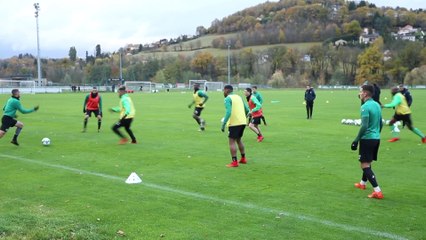 Retour à l'entraînement pour Loïs Diony et Loïc Perrin !