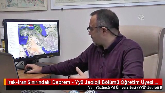 Irak-İran Sınırındaki Deprem - Yyü Jeoloji Bölümü Öğretim Üyesi Köse