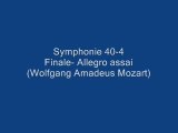 Symphonie 40-4 Finale- Allegro assai (Wolfgang Amadeus Mozar