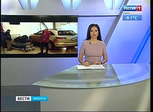 Автомобиль наехал на автомеханика прямо на СТО в Ангарске