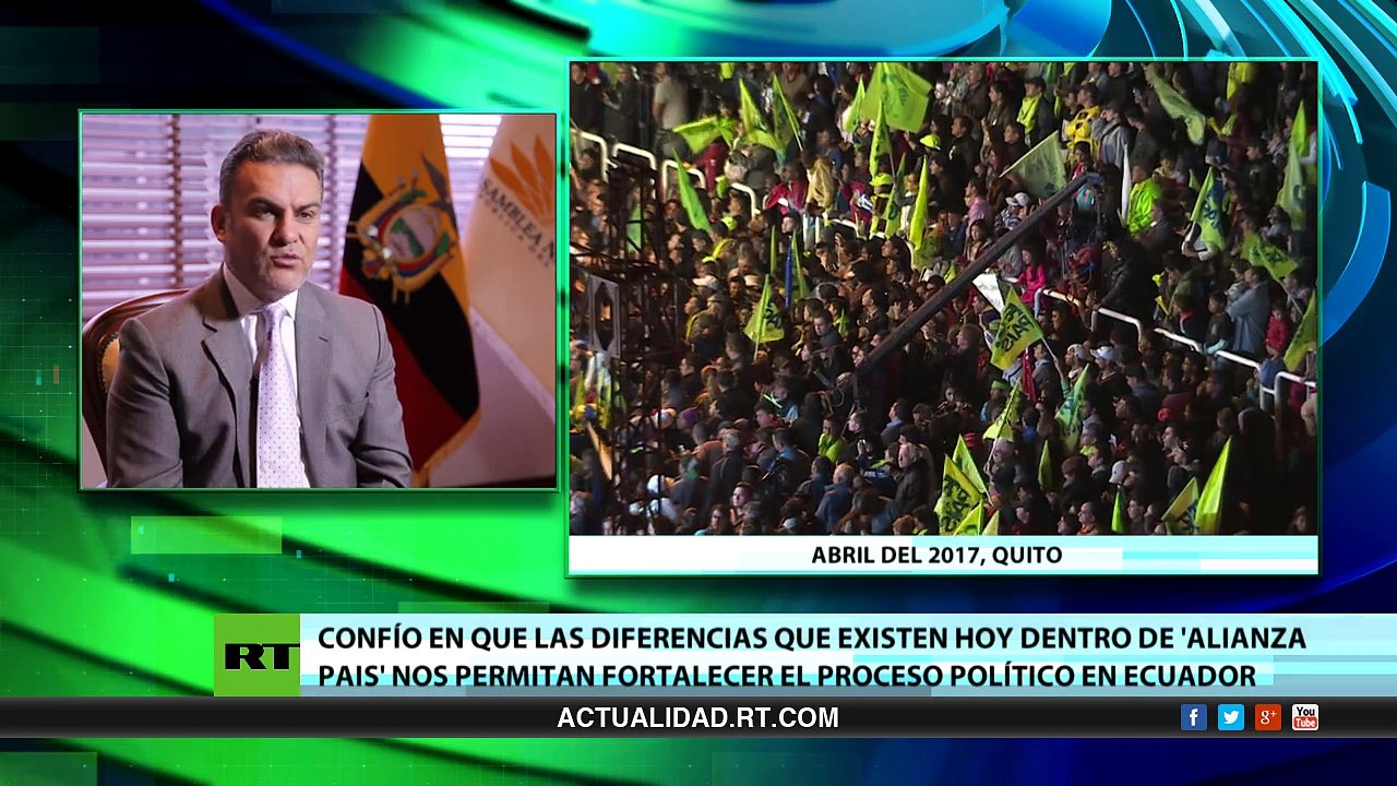 Presidente de la Asamblea Nacional de Ecuador: "Rechazamos toda la política xenofóbica de Trump"