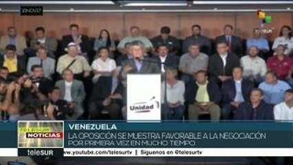 El gobierno de Vzla. llama de nuevo al diálogo a la oposición