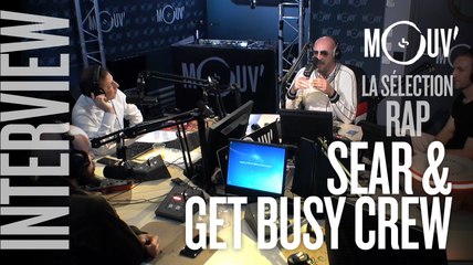 SEAR & GET BUSY CREW : "Le rap militant du début c'est un mythe qu'on nous a vendu" #SELECTIONRAP