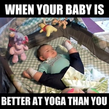 I can't even touch my toes.