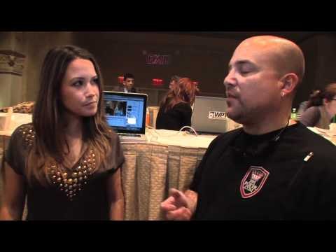 Kimberly Lansing and Lee Childs at the Borgata Poker Open