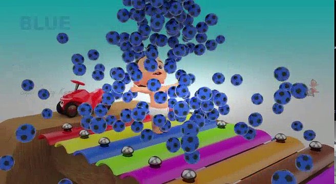 Learn Colors for Children With Baby 3D Cartoon Cars Kids Toddler Learning Edu Vehicles