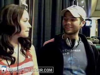 Chipleader Brian Powell Talks to Kimberly - End of Day 1a