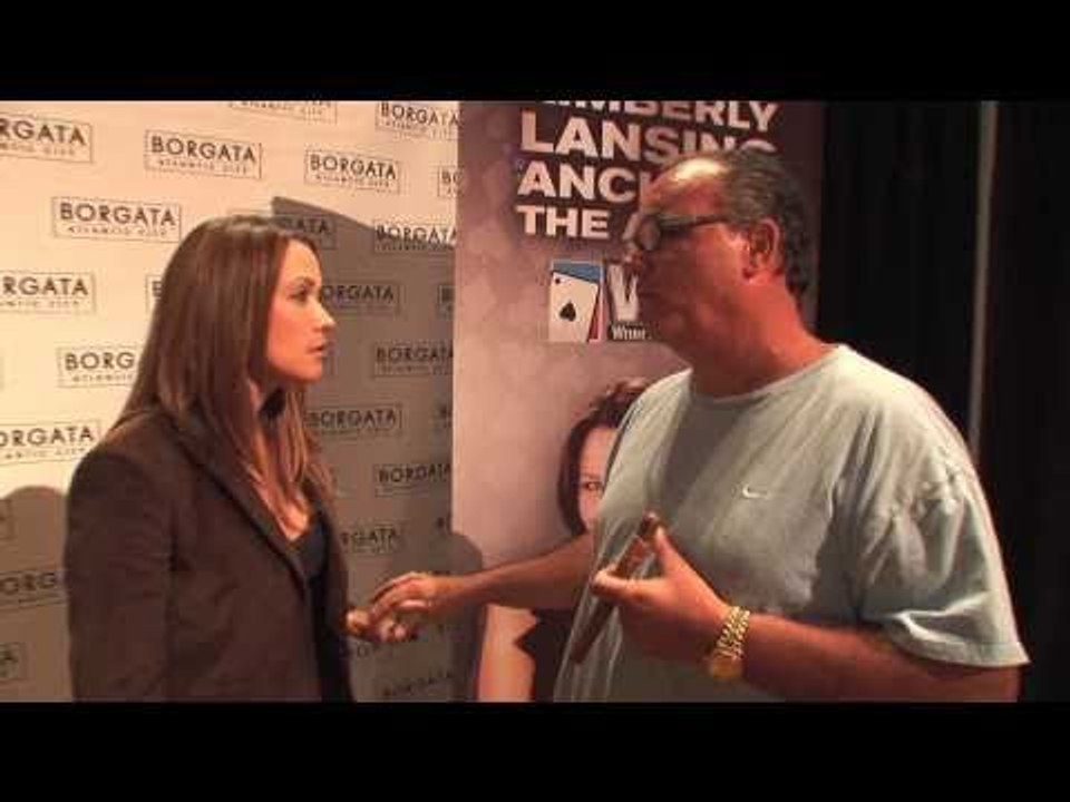 Kimberly Lansing and Steve Buckner at the Borgata Poker Open
