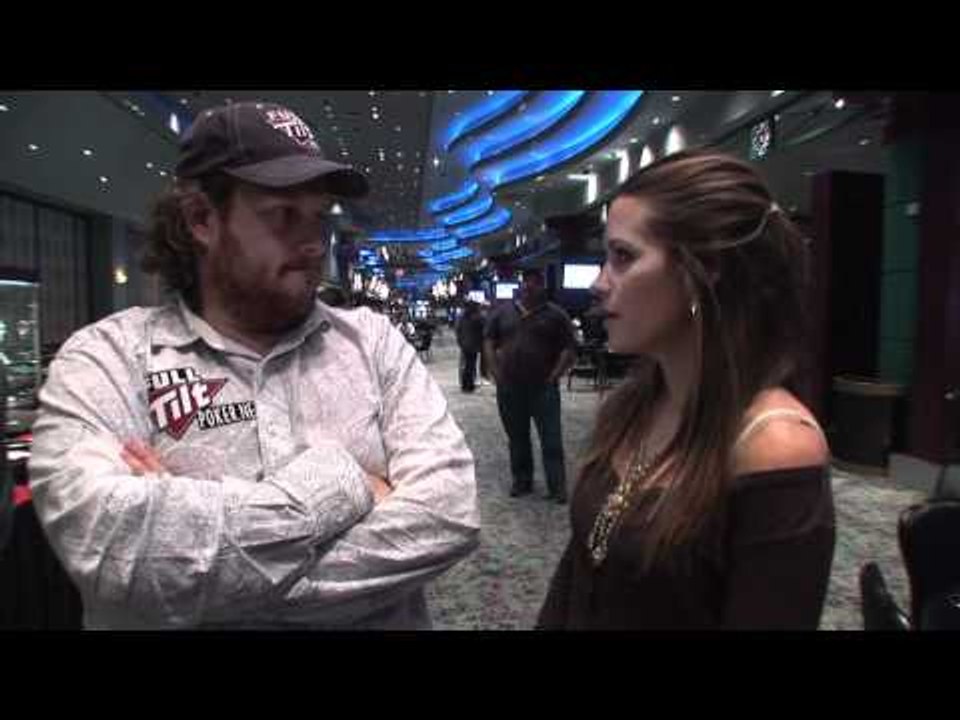 Gavin Smith on Day 3 of the Foxwoods World Poker Finals