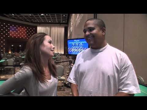 Kimberly Lansing and Irv Gotti from the Borgata Poker Open