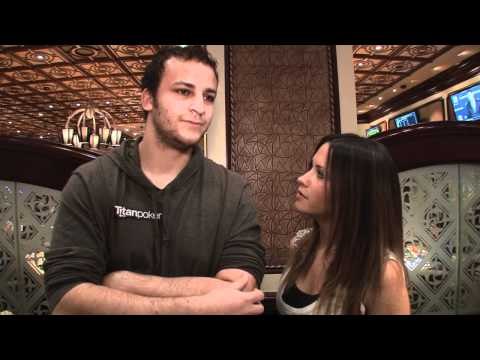 Sorel Mizzi on Day 5 of the Doyle Brunson Five Diamond World Poker Classic