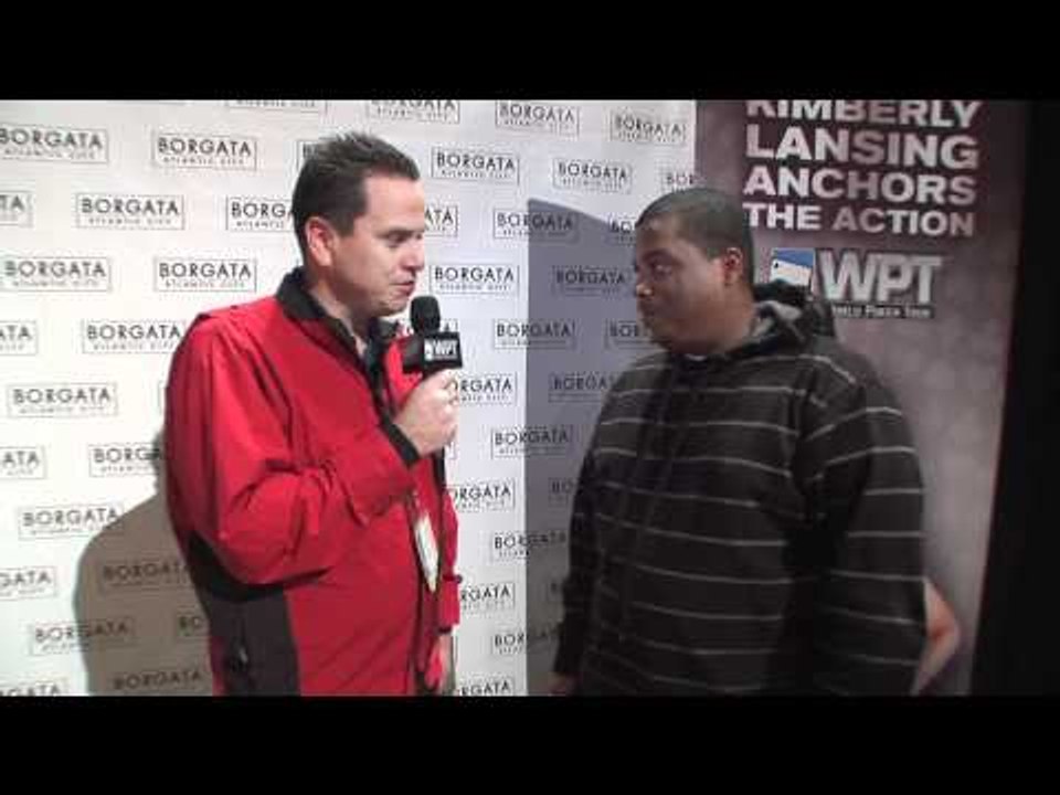 Matt Savage and Dwyte Pilgrim at the Borgata Poker Classic