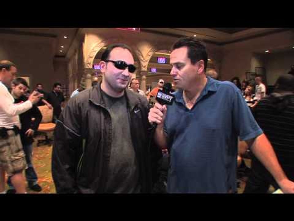 Matt Savage and Ofir Mor at the Borgata Poker Open