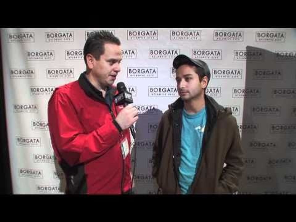 Matt Savage and Allen Bari at the Borgata Poker Open