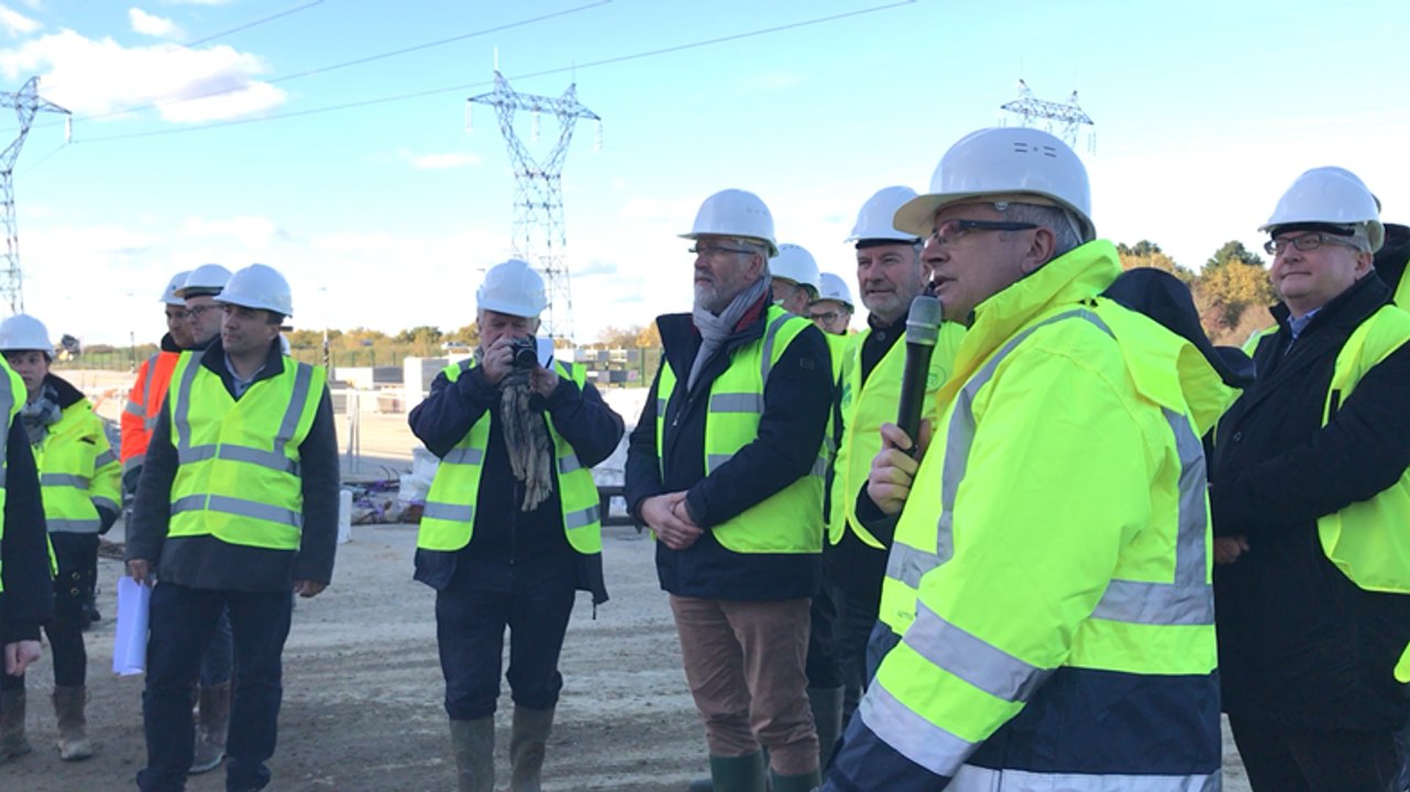 Visite du nouveau Min de Nantes en chantier