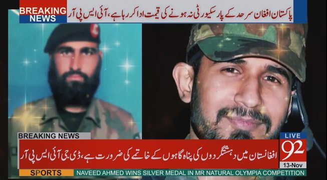 2 soldiers martyred in attack on Pak-Afghan border checkpost