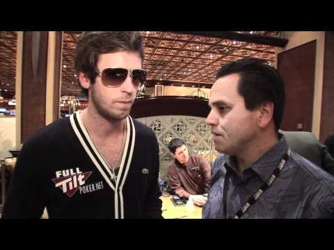 Matt Savage and John Racener at the Doyle Brunson Five Diamond World Poker Classic