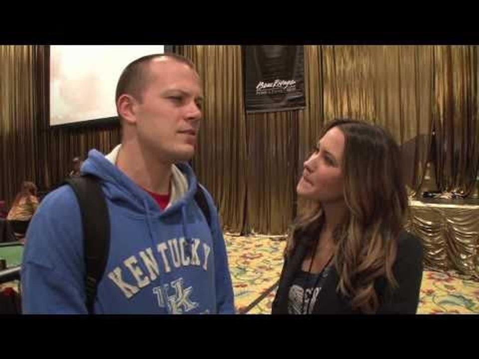 Ben Klier on Day 2 of the WPT Southern Poker Championship