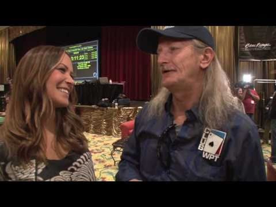 ClubWPT Qualifier Terry Hammock on Day 2 of the WPT Southern Poker Championship