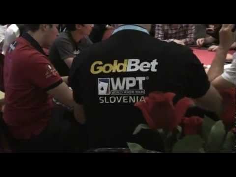 John Eames and Tony G face to face at WPT Slovenia day 2