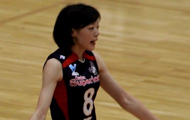 坂根朱里選手(Akari Sakane)大阪スーペリアーズ【女子ﾊﾞﾚｰﾎﾞｰﾙVﾁｬﾚﾝｼﾞﾘｰｸﾞⅡ2017-2018】2017.11.11青山学院大学体育館