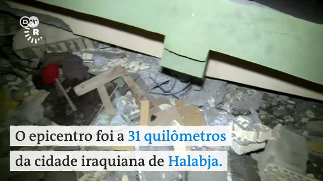 Terremoto deixa centenas de mortos na fronteira entre Irã e Iraque