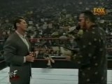 The Rock, Austin,Vince,Foley & Show Segment About WM