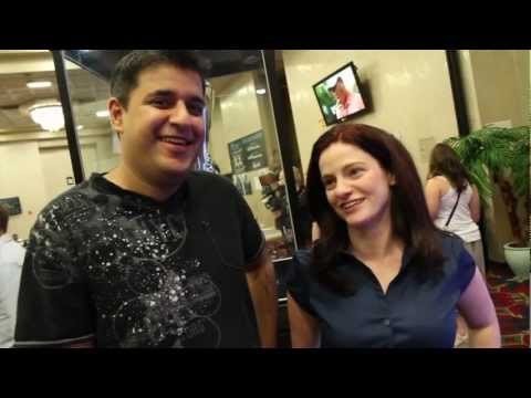 Owais Ahmed on Day 1 of the L.A. Poker Classic