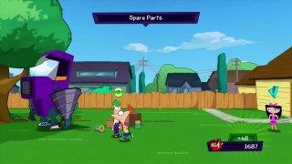 Phineas and Ferb: Quest for Cool Stuff - Walkthrough Part 3