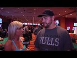 Nick Grippo on Day 2 of Parx Open Poker Classic