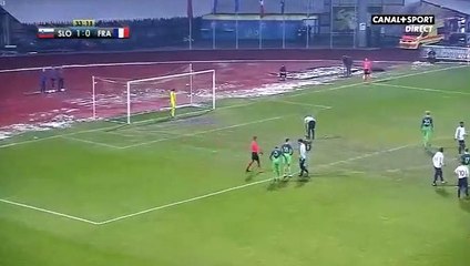 Moussa Dembele GOAL HD - Slovenia U21 1-1 France U21 13.11.2017