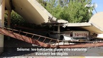 Séisme: les habitants d'une ville irakienne évaluent les dégâts