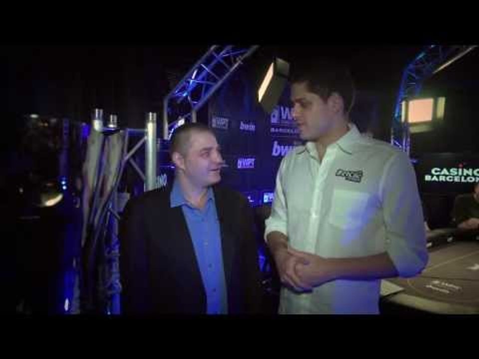 Season XI bwin WPT Barcelona: Benjamin Pollak interview before the final table